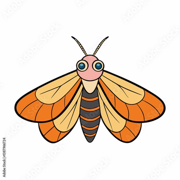 Obraz bee vector illustration