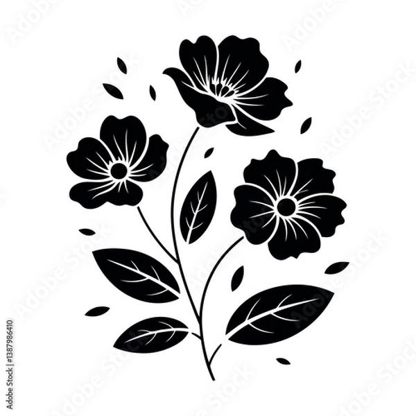 Obraz floral design element
