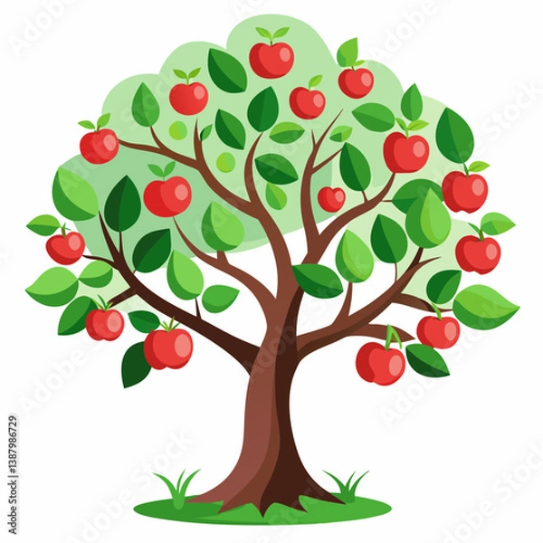 Obraz apple tree with apples