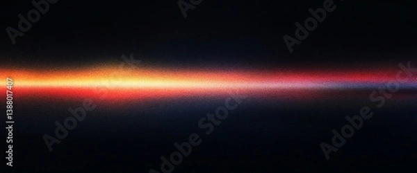 Fototapeta Soft light and subtle transitions across a panoramic black gradient with clean minimalist texture background