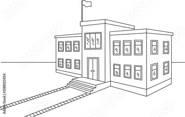 Obraz university  icon 