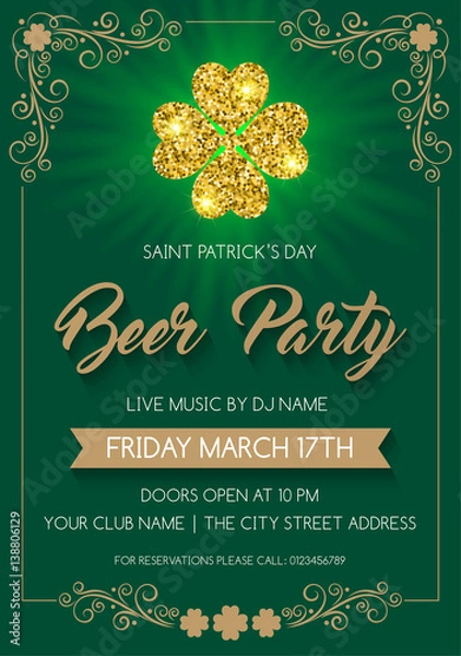 Obraz St Patrick poster