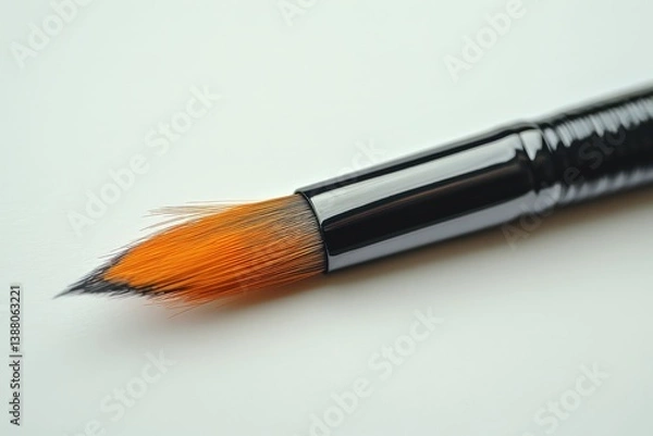 Fototapeta Craftsmanship revealed through a detailed artistic brush captured in elegant close-up