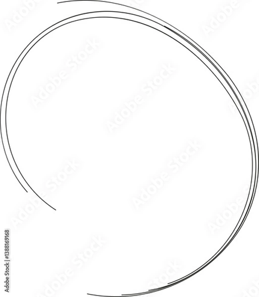 Fototapeta Long, irregular beams form a swirling pattern in a circular design.
