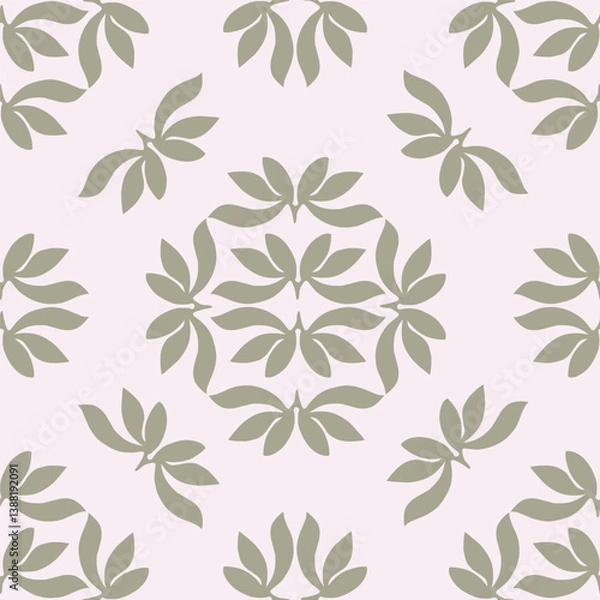 Obraz seamless floral pattern. beautiful watercolor flower pattern. vector illustration of watercolor textured abstract art textile flower design