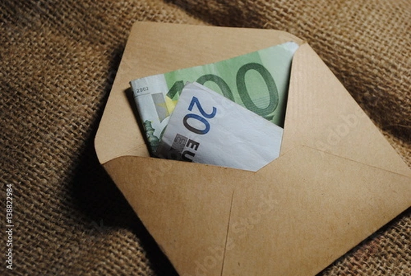 Obraz an envelope with money