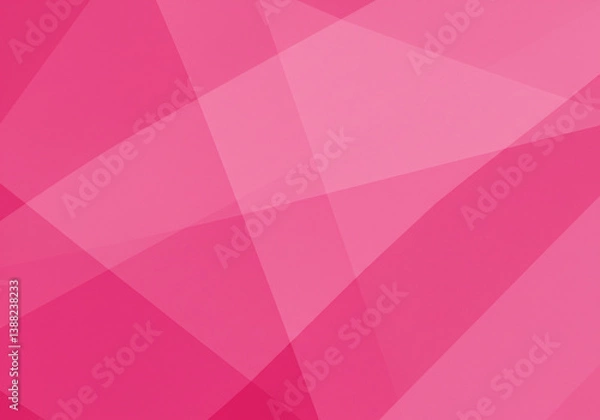 Fototapeta ピンクの背景、シンプル、アブストラクト、幾何学模様、ポリゴン、ビジネス