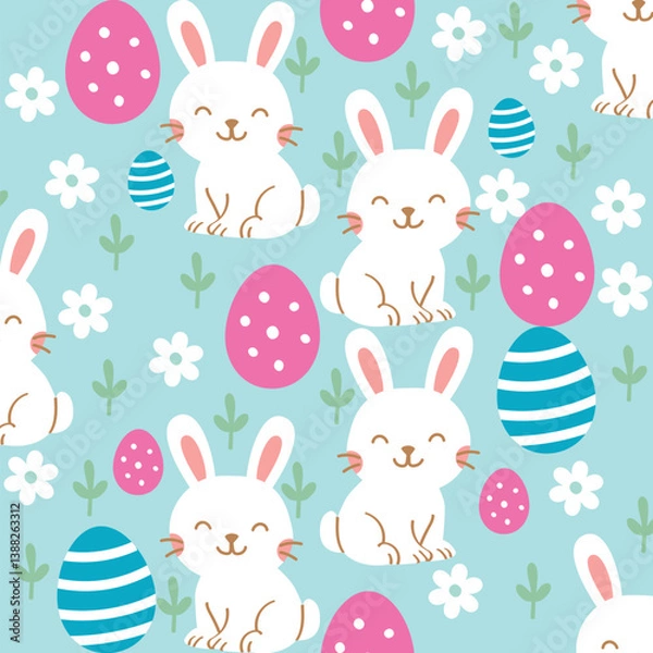 Fototapeta Easter pattern