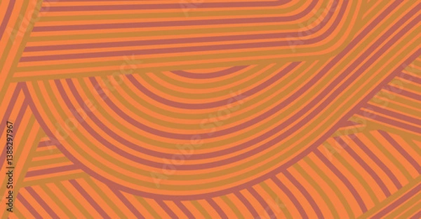 Fototapeta Abstract colored background textured irregular wave striped lines. seamless geometric pattern design for certificates, invitations, textiles, apparel, postcard, covers, banners and more.	