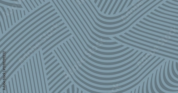 Fototapeta Abstract colored background textured irregular wave striped lines. seamless geometric pattern design for certificates, invitations, textiles, apparel, covers, banners and more.