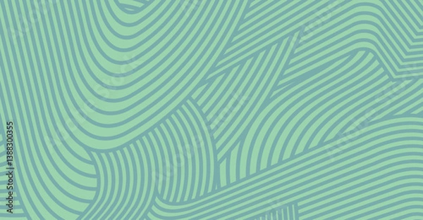 Fototapeta Abstract colored background textured irregular wave striped lines. seamless geometric pattern design for certificates, invitations, textiles, apparel, covers, banners and more.