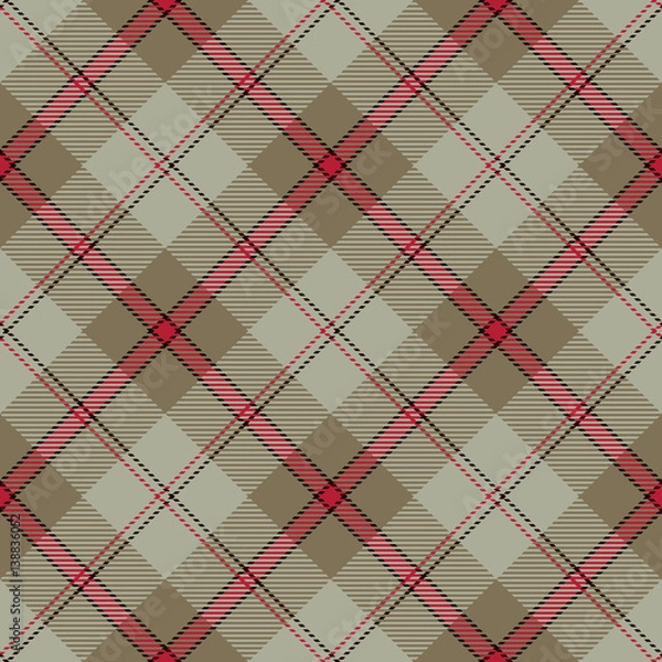 Obraz Tartan Seamless Pattern Background