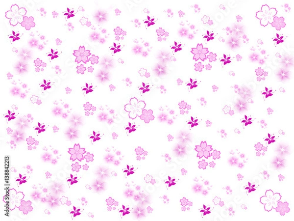 Fototapeta Фон цветы