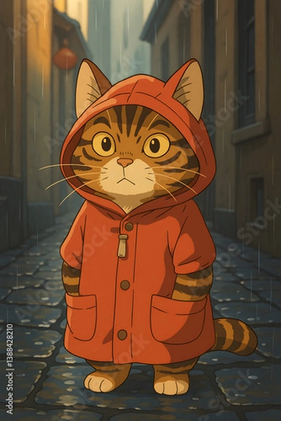 Obraz cat on the window