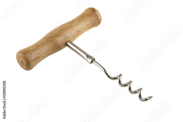 Fototapeta old corkscrew