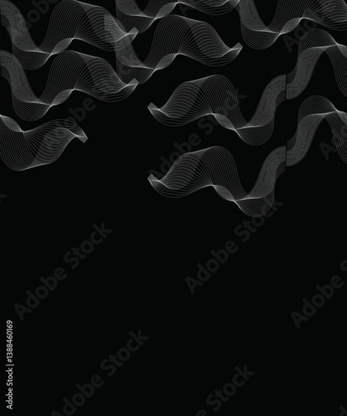 Fototapeta abstract black background