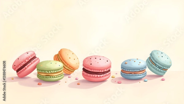 Obraz MACARON COLORS