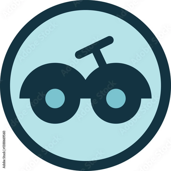 Obraz wheels icon logo vector illustration