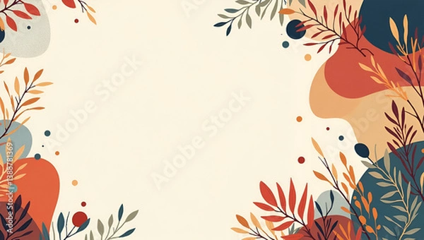 Fototapeta Elegant wallpaper design featuring abstract global motifs linked to genetic ancestry testing ample negative space enhances clarity ideal for scholarly and commercial presentations emphasizing lineage 