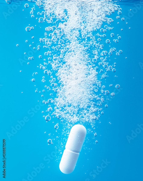 Obraz 물속의 알약