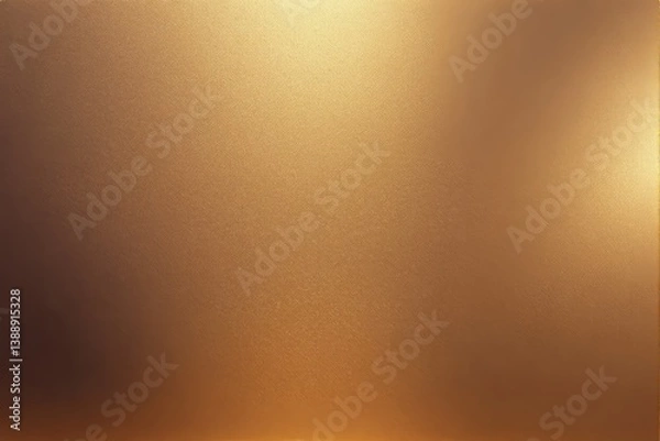 Obraz Luxurious golden background with metallic texture and soft light effect.