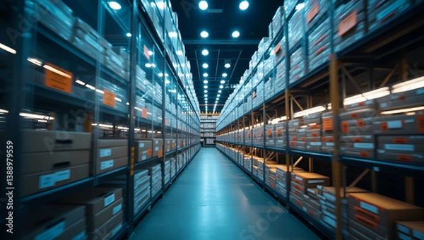 Obraz Revitalize Your Digital Photo Archives: Harness Reshoring and Nearshoring Trends with Stunning Imagery Showcasing Regional Production Growth and Localized Supply Chain Resilience