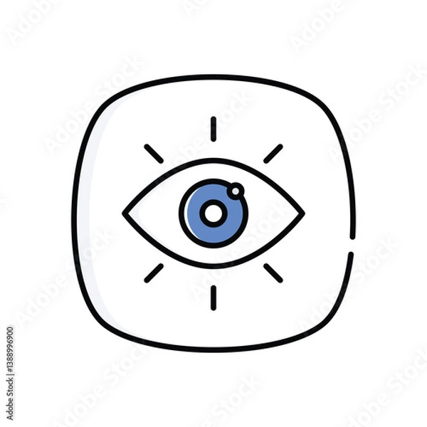 Fototapeta Self Awareness Vector icon