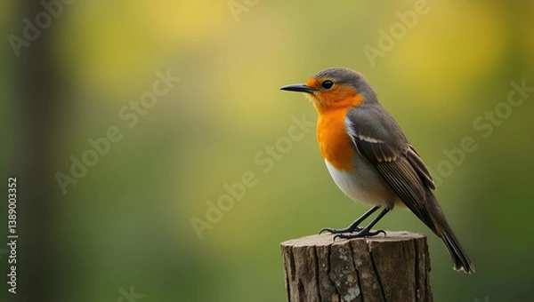 Fototapeta Capture engaging birdwatching in May amid refined natural backdrops dynamic species interactions and sophisticated macro photography techniques that celebrate avian diversity ecological wonder and ref