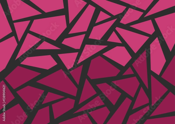 Obraz Abstract background with geometric lines pattern. Abstract interior wallpaper