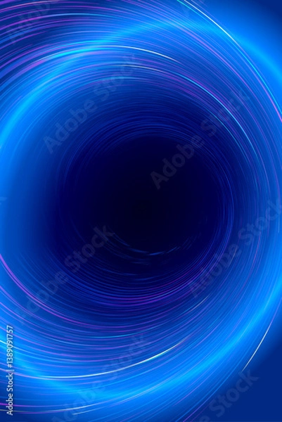 Fototapeta Color spiral vortex Internet technology background