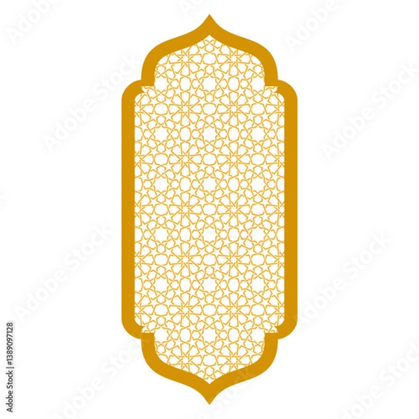 Obraz Islamic Window Frame