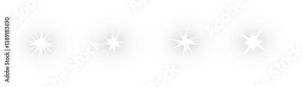 Fototapeta Abstract Shiny Vector Background with Sunburst Rays, Glowing White Light Beams, and Bright Star Explosion. PNG Lens Flare, Flash, Photographic Glow for Summer Morning, Sky, or Nature Themes.