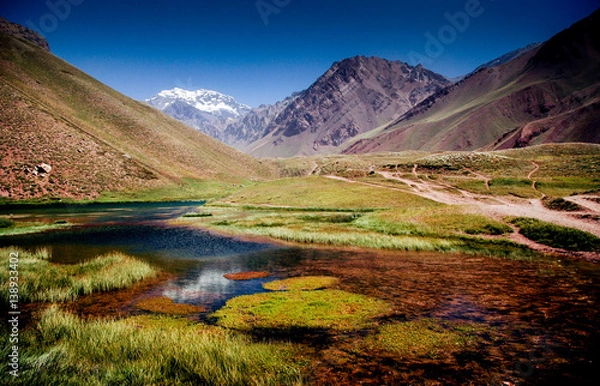 Fototapeta Landscape in Aconcagua