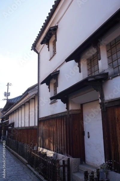 Fototapeta 路地　鞆の浦