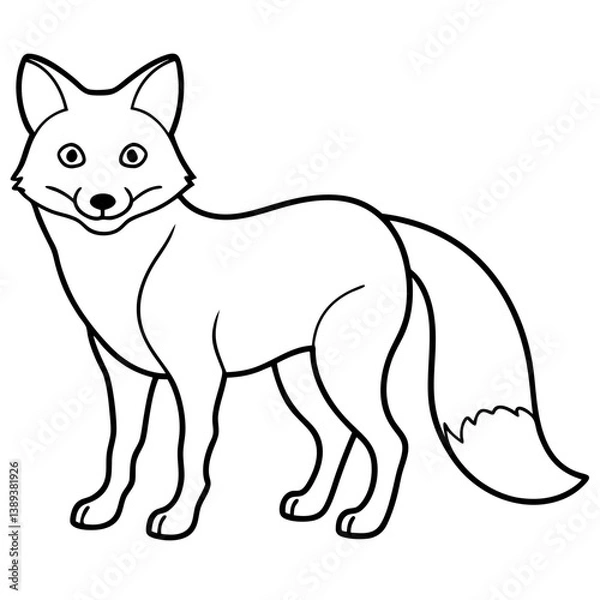 Obraz vector image of a cat