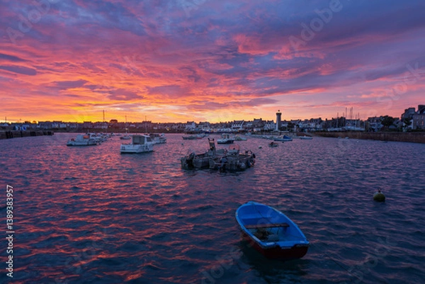 Obraz Le port de Roscoff