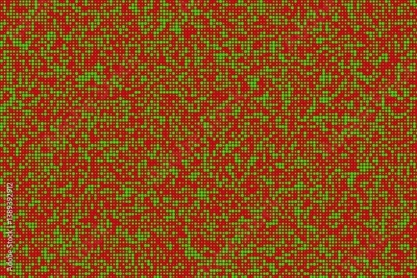 Obraz Grid of geometrical shapes in random colors