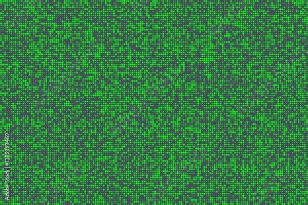 Fototapeta Grid of geometrical shapes in random colors
