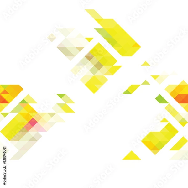 Fototapeta Triangle vector background