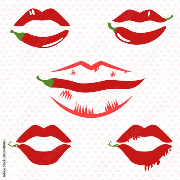 Obraz Spicy Lop Icon - Vector