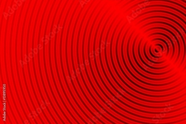 Obraz Hintergrundbild - Kreise - rot