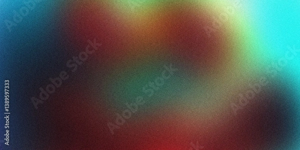 Fototapeta Faint glowing rays spread across a soft haze that radiates with calm brilliance and ambient light