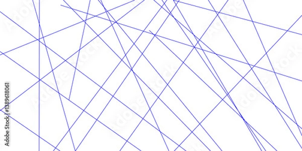 Fototapeta Abstract line background. abstract blue lines with white background creative and geometric shape with blue luxury pattern and paper texture design in illustration with blue line background.