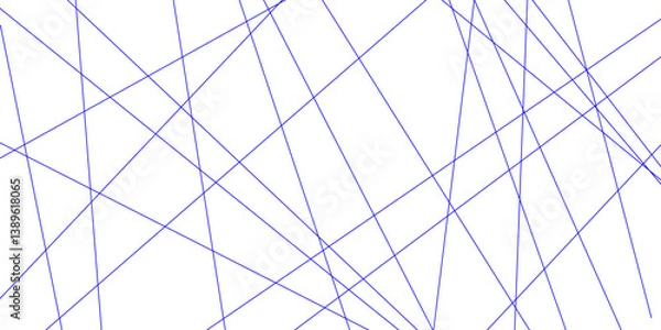 Fototapeta Abstract line background. abstract blue lines with white background creative and geometric shape with blue luxury pattern and paper texture design in illustration with blue line background.