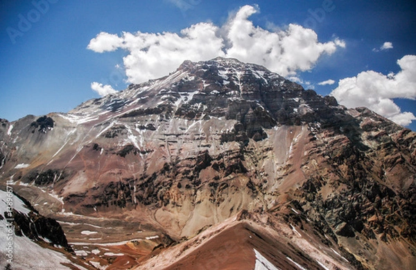 Obraz Landscape treck in Aconcagua