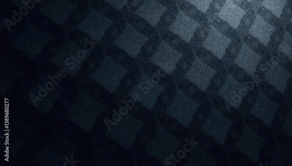 Obraz Dark gray geometric background with a textured design, perfect for adding a modern touch to any project,  modern,  backdrop
