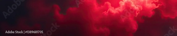 Obraz Dark red abstract smoky background with glowing light streaks,  smoky,  dynamic