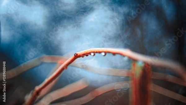 Obraz grass with dew drops