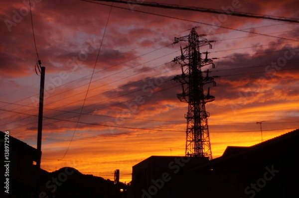 Fototapeta 夕焼け