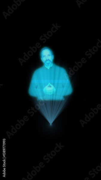 Obraz Hologram Vertical Motion Effect AET 248